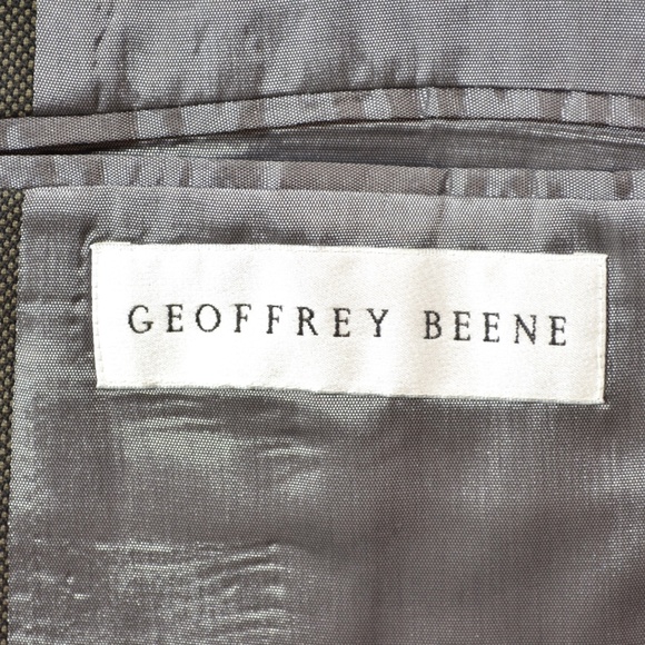 Geoffrey Beene 44R Sport Coat Blazer Suit Jacket G - Picture 7 of 8